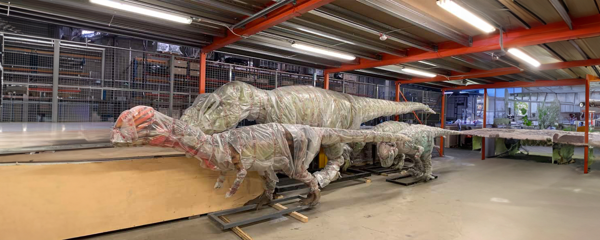 Cargo Containers to Move Dinosaurs