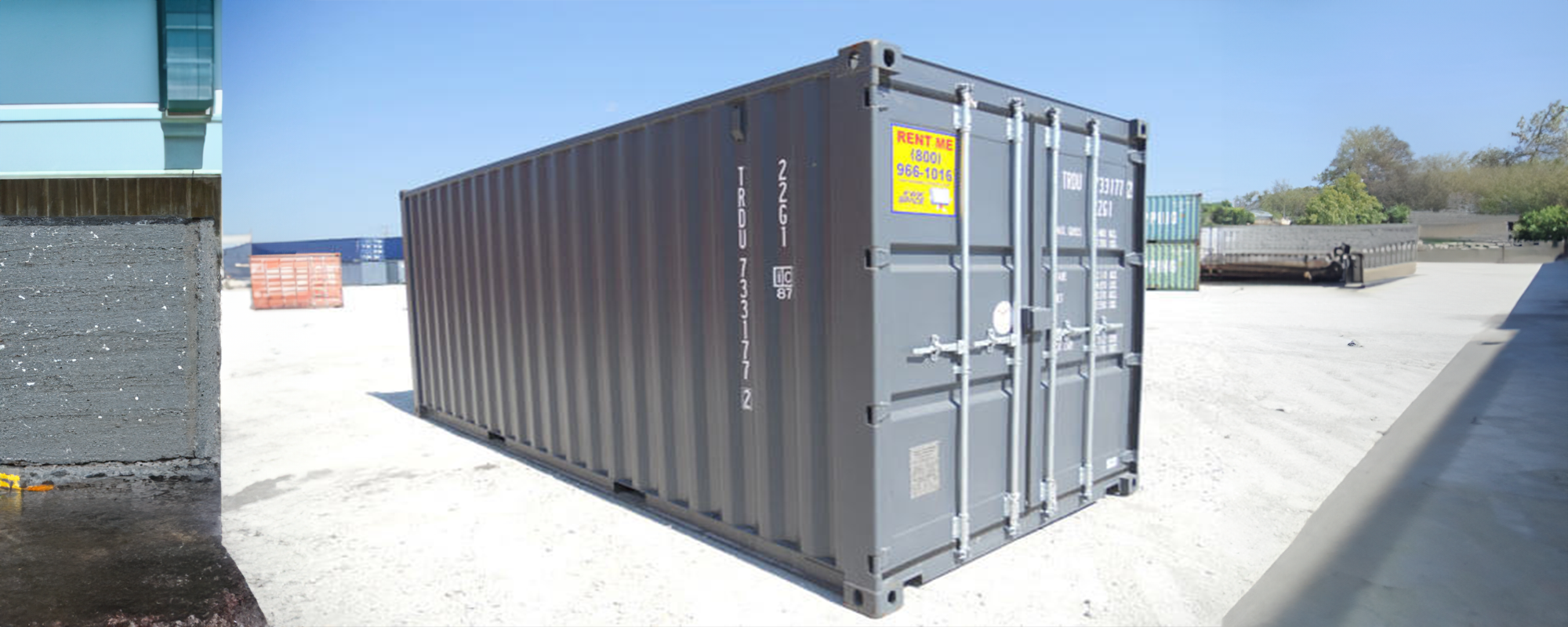 Storage Containers for Hospital Construction